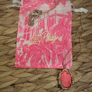 Lilly Pulitzer Coraline Coral Reef Long Necklace